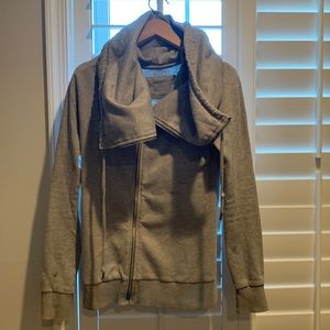 All Saints zip up hoodie size small